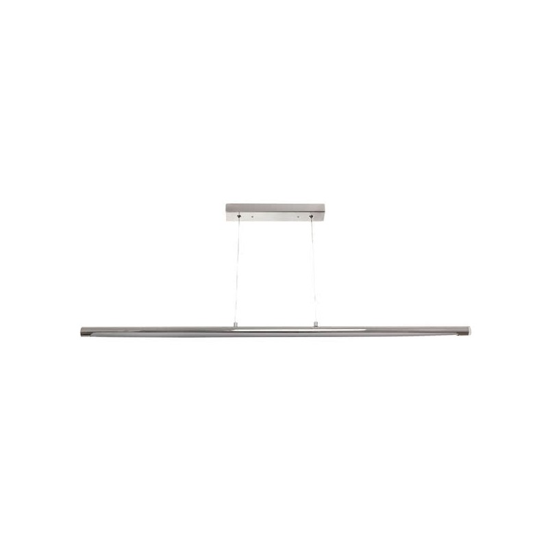 Colgante Giza blanco/cromo 24W LED 4000K Fabrilamp